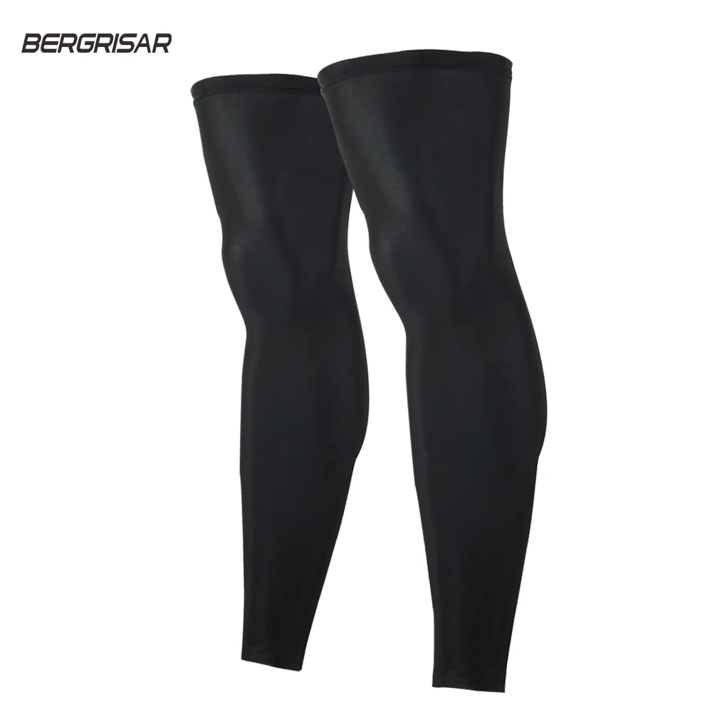 

ARSUXEO Compression Sports Leg Warmers Men Women MTB Bike Bicycle Cycling Running Basketball Soccer Leggings UV Protection TT01