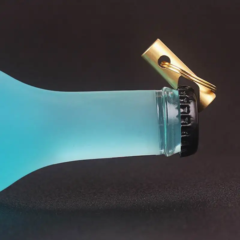 Dunfa популярные мини EDC инструмент прочный Медь брелок открывалка для бутылок Key Holder открывания