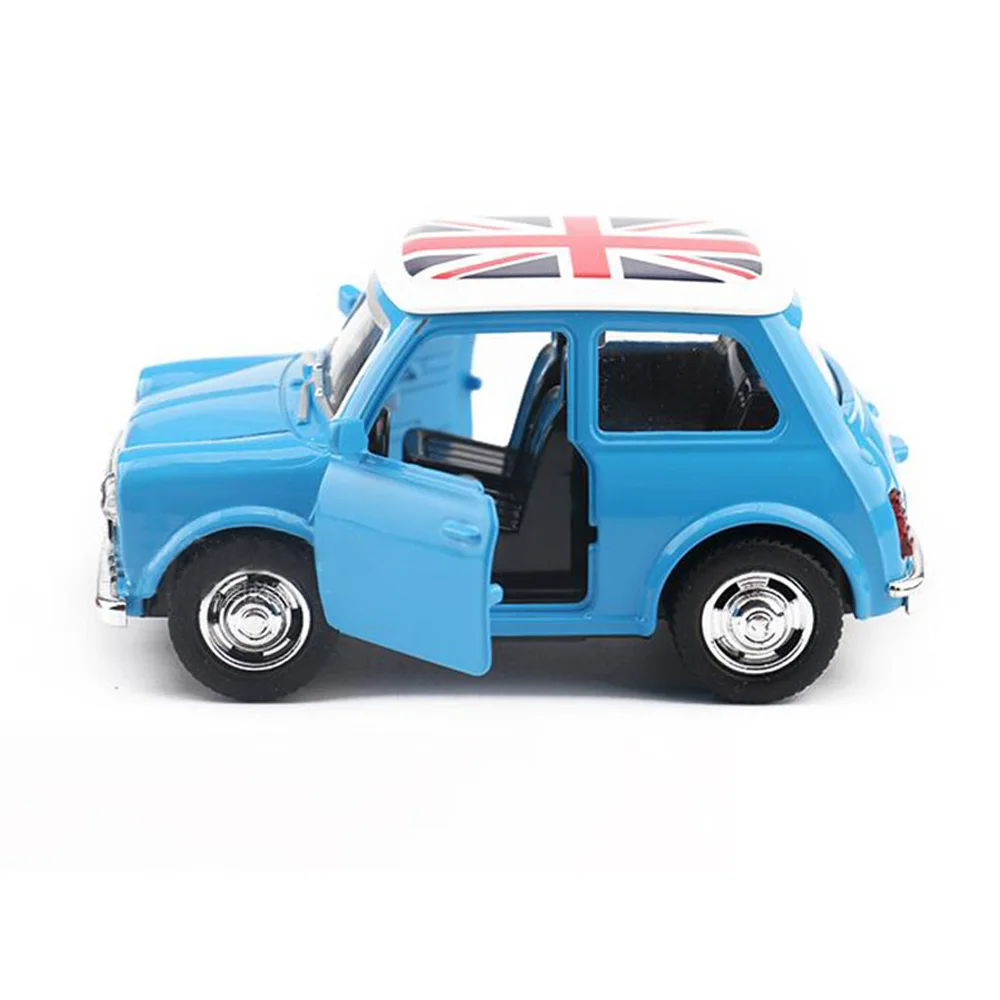 1 шт. модели игрушечных автомобилей, украшение интерьера автомобиля из сплава, детские игрушки, детские подарки для Mini Cooper JCW One S, украшения для стайлинга автомобилей - Название цвета: Синий