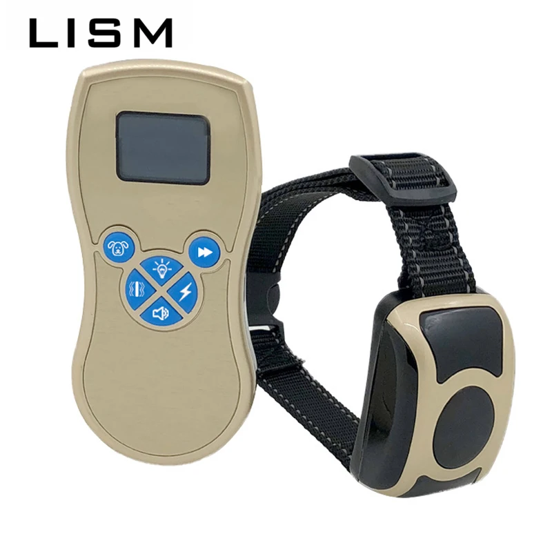 

Electric Anti Barking Device for Pet Dog Training Collar Waterproof Rechargeable Stop Barking Remote Control Dog Trainer 800m