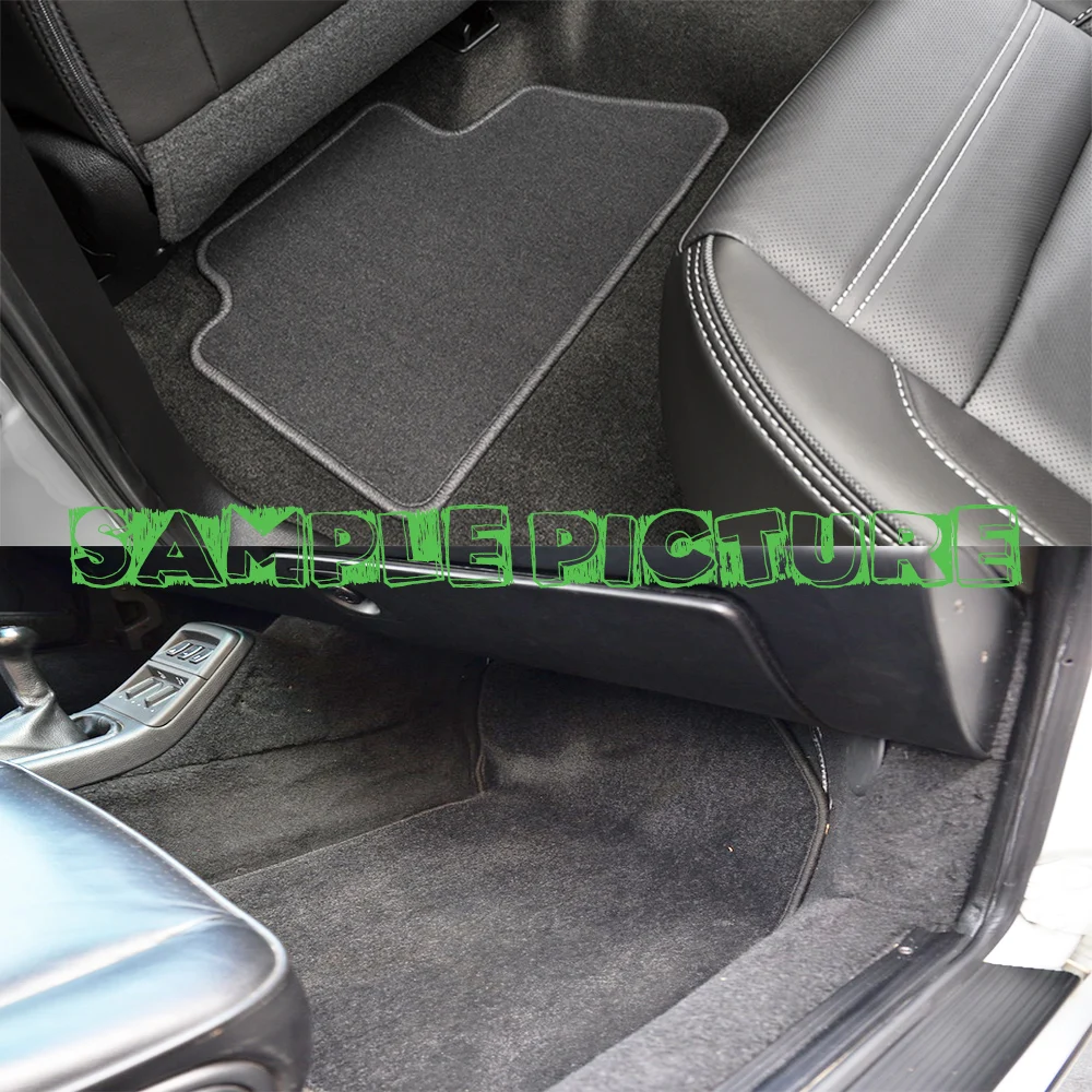 4 шт. автомобильный коврик для Toyota Camry XV40 2007-2011 нейлон черный коврик для ковра подкладка Передняя Задняя Всепогодная 2008 2009 2010