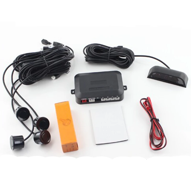 4 Sensors LED Display Car Parking Sensor Reverse Backup Radar (6)