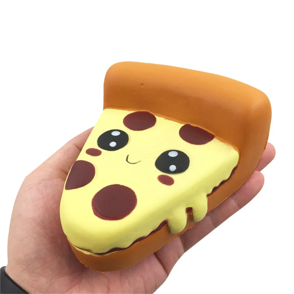 Игрушки для детей 8 см мини Yummy Pizza squeeze toy squishy Slow Rising крем снятия стресса
