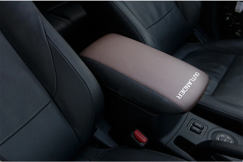 Грязный коврик для Центральной Консоли Подлокотник Накладка Mitsubishi Outlander