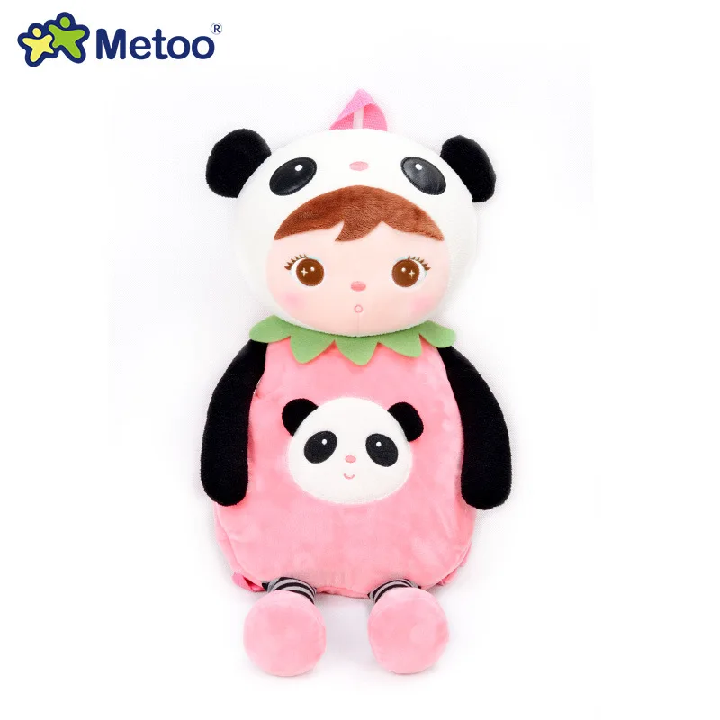 

Plush Backpack Metoo Doll Cute Girls Baby Soft Cartoon Animal Stuffed Toys For Kid Children School Shoulder Bag For Kindergarten