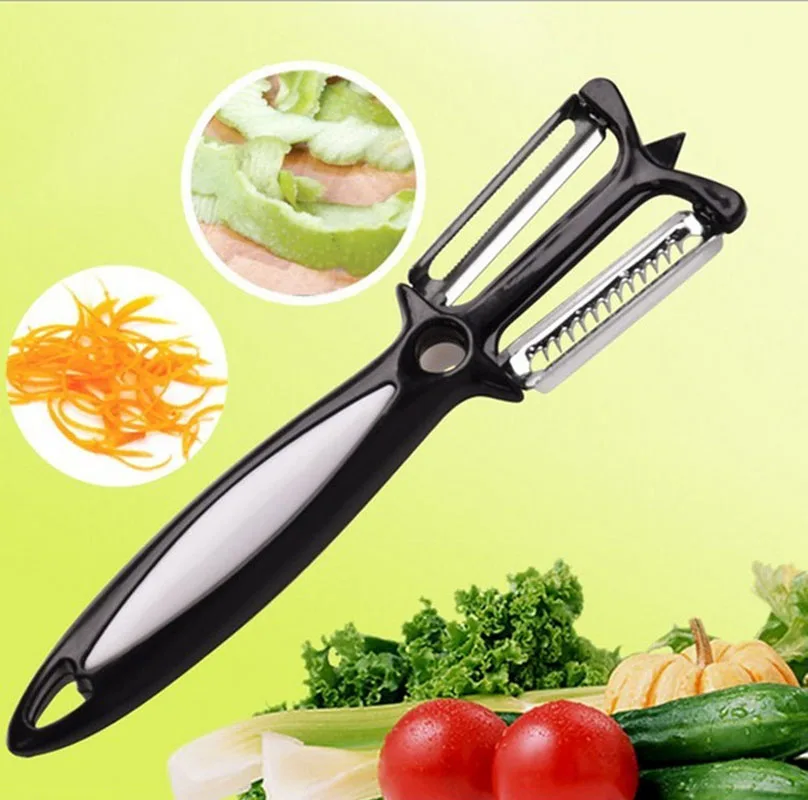 Food Peelers Corers Multifunction Stainless Steel Peeler Zester Fruit Vegetable Peeler