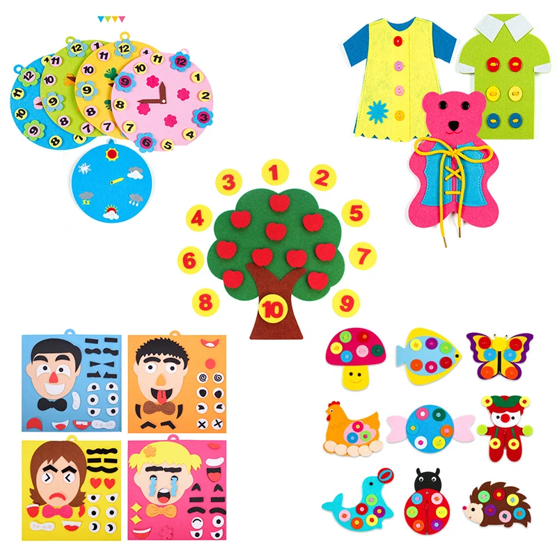 

Toddler Infant Educational Toys for Children Learning Creativity Developing Art Kids Craft Gift Knutselen Kinderen Jouet Enfant