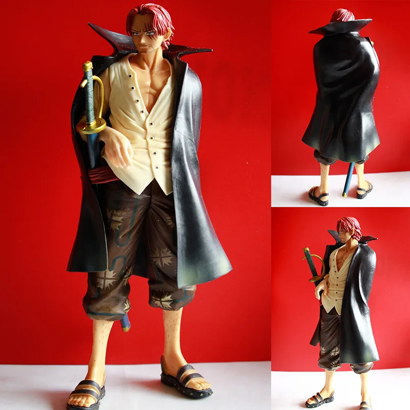 

Vogue New World Four Emperors Shanks Comic Anime One Piece Statue MSP 24cm Banpresto Figure Model Toys