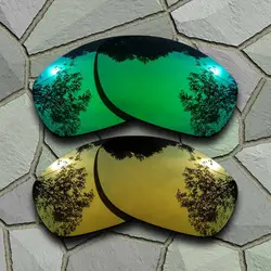 Нефритовые зеленые и желтые золотистые солнцезащитные очки поляризованные Сменные линзы для Pit Bull