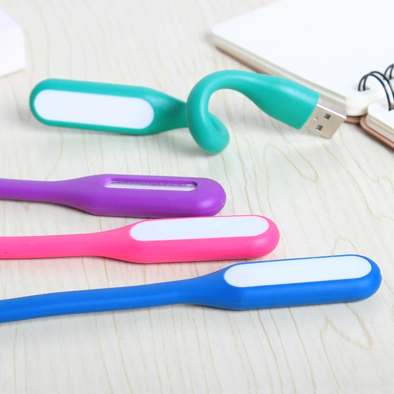 GLSZ миниатюрный usb светодиод фонарик для чтения гибкая яркая Ночная лампа