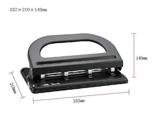 4 отверстия для тяжелых Бумага ручной перфоратор тяжелый Дырокол регулируемый 4-Дырокол Бумага для перфорации бумаги-Пробейте отверстия(30 Бумага s один раз) № 9640