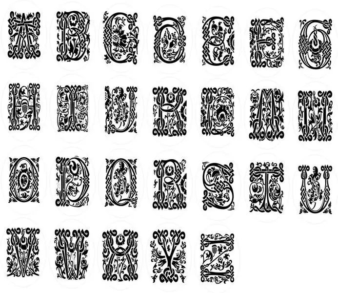 Selo de Cera Selo de Cobre Scrapbooking do Vintage Retro Cabeça Alphets Letras Curlicue Vedação Faça Você Mesmo Casamento - Presente Envelope Selo 26 19 Cheap Selos