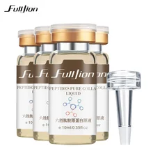 Fulljion 1 шт. шесть пептидов чистый коллагеновый протеин жидкая Гиалуроновая кислота против морщин против старения Сыворотка для лица увлажняющий крем для ухода за кожей