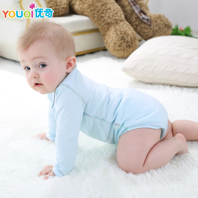 YOUQI Cotton Baby Rompers Summer 3 6 9 Months Baby Boys Clothes Cute Girls Jumpsuit Clothing