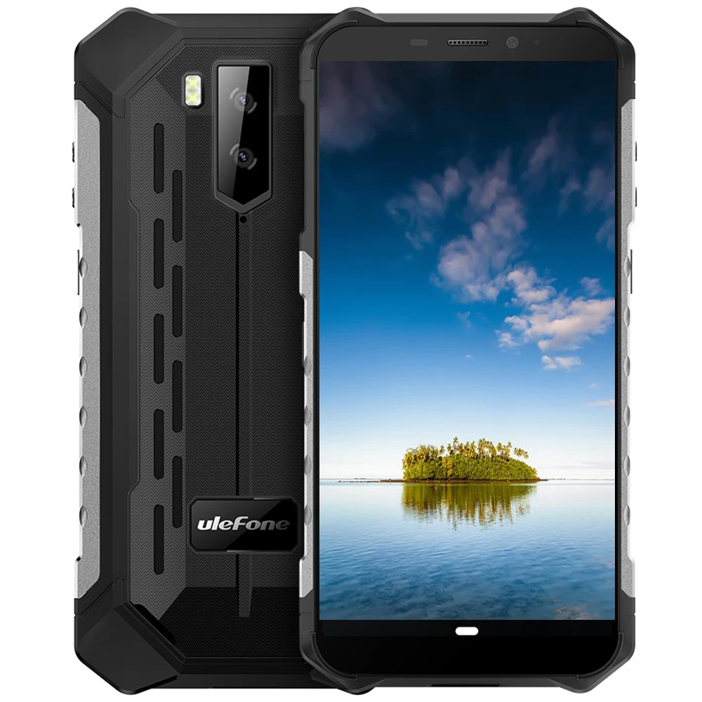 Новый смартфон IP68 Ulefone Armor X3 3g 5 дюймов Android 9 0 MT6580 четырехъядерный процессор 2 Гб