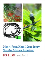 10~30m 4/7mm Hose Potted Flower Plant Watering Kits Garden Sprinkler System Outdoor Micro Drip Irrigation System Cooling System