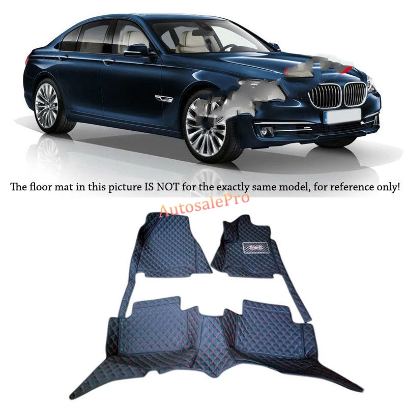 Для BMW 7 серии F01 F02 2014 2015 правой и левой руки Drive Черный спереди сзади пола Коврики