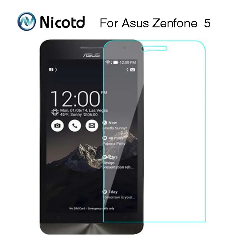 

Explosion-proof Screen Protector 9H 0.26MM Thickness Tempered Glass For Asus Zenfone 5 zenfone5 A500CG A501CG Lite A502CG A500KL
