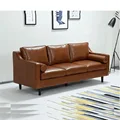 U BEST wohnzimmer lounge möbel 2 sitzer leder couch Pralinen künstlerische nordic sofas 3 sitzer schwarz leder sofa-in Wohnzimmersofas aus Möbel bei