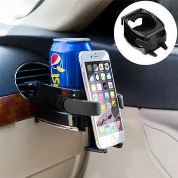 

Water Cup Bracket for Vehicle Smart Car Drinks Holder Bottle Cup Water Air Vent Phone Mount 2In1 Universal Mobile phone bracket