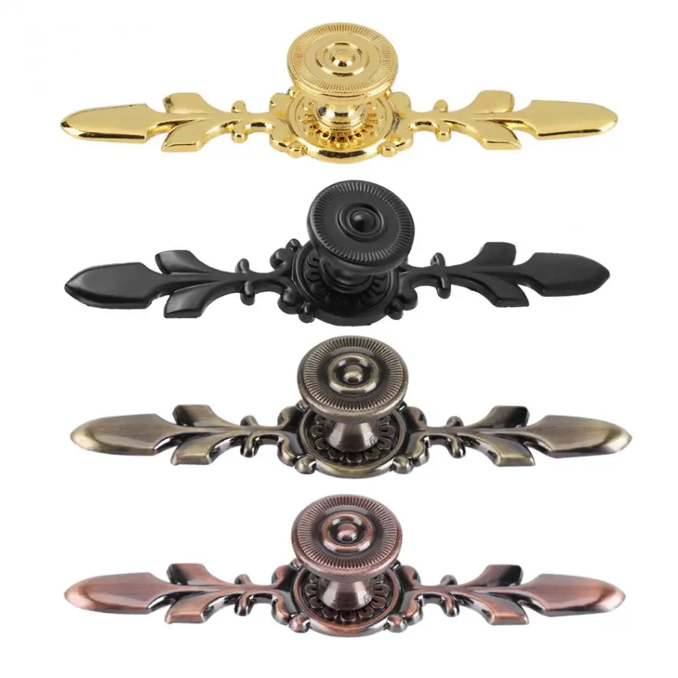 1Pcs Handle European Furniture Handle Drawer Desk Door Knob Pull Hardware Home
