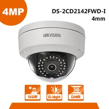 Original English Version 4 0MP IP Camera DS 2CD2142FWD I Mini Dome Camera Support Onvif POE