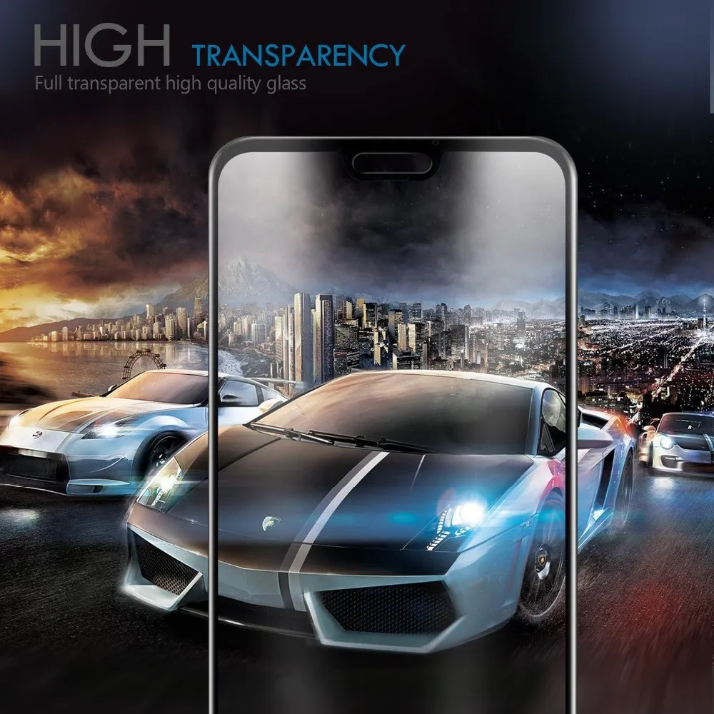 Закаленное 3D стекло премиум класса для Huawei P20 P30 Pro Lite защита экрана 9H Honor 7X 8A 8X 9 10 20