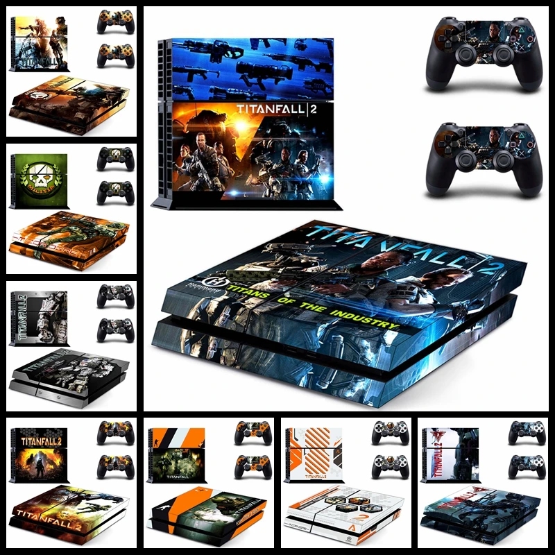 Vinyl Titanfall 2 Game Cover for PS4 Skin Sticker for PS4 PlayStation 4