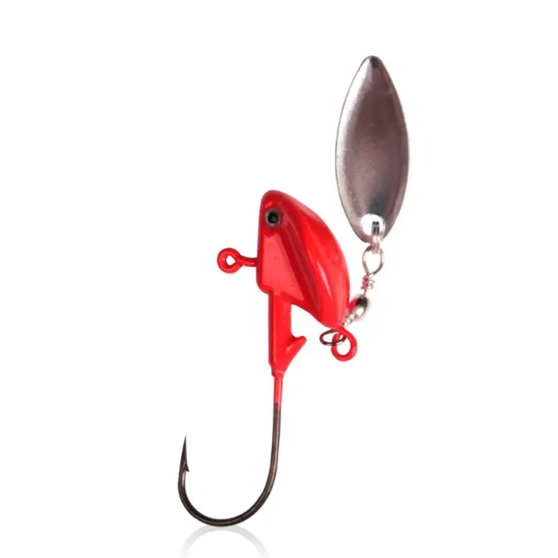 

Fish-type Lead Hook With Rotating Sequins Soft Insect Lithe Bait Special Hooks