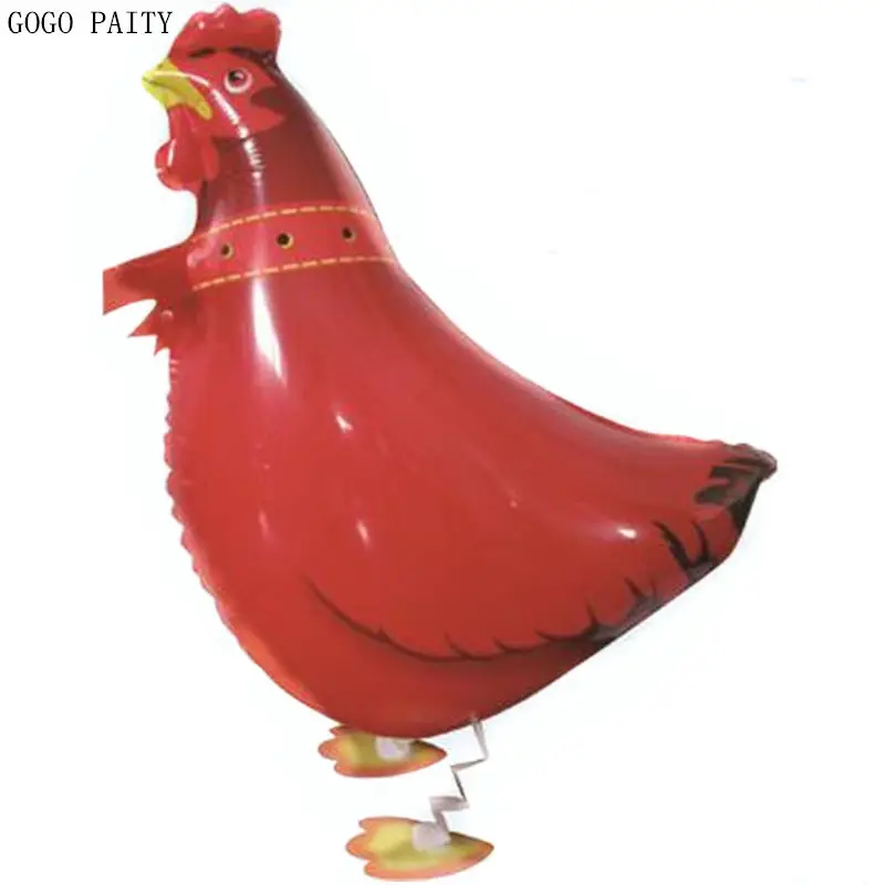 GOGO paity ходячий петух моделирование алюминиевый воздушный шар детские праздничные вечерние декоративные шары высокого качества