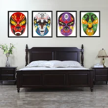 Картина по номерам Зодиак faceChinese stylePeking Opera анимальский вид на стену ручная роспись наполнение окрашенная масляная краска украшение