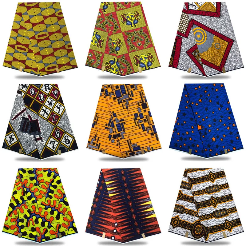 

Wholesale price! 2019 best quality!! veritable african real wax ankara wax ,african printed fabric 100% cotton Nigeria !LP1548