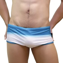 Мужская одежда для плавания мужские плавки-трусы в полоску купальный костюм пляжные шорты бикини купальный костюм доска одежда