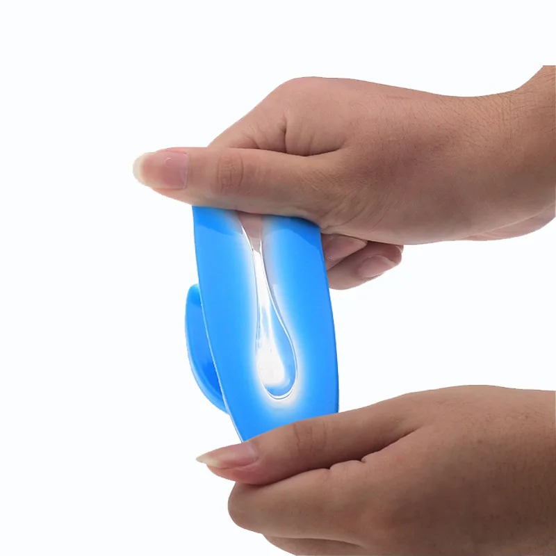 Медицинский силиконовый гель u образной формы Подошвенный Фасциит защита пятки