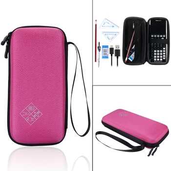 

PU Hard Carrying Travel Storage Case For Texas Instruments TI-84 Plus CE Graphics Calculator, 83, 85, 89, 82, Plus / CE. + More.