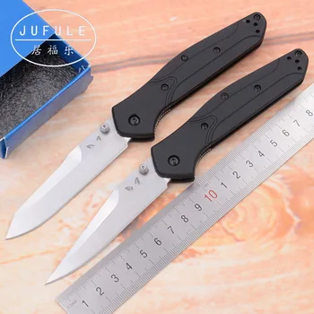 

JUFULE OEM 940 / 943 Nylon glass fiber handle D2 blade Copper washer folding camp hunting Pocket outdoor EDC Tool kitchen knife