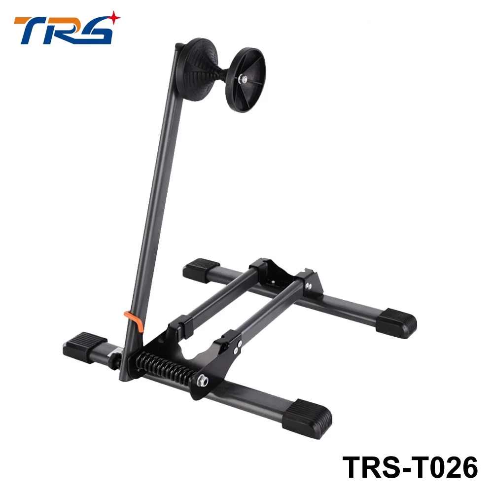 

Black/Silver Bike Stand Steel Mountain Road Bicycle Parking Stand Racks Fits 16" 20" 24" inch wheel tire cycling mountain bike