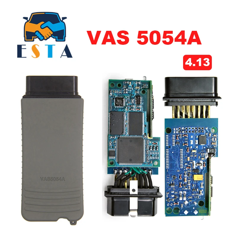 

2PCS/LOT DHL free 2019 Newest Vas5054A Diagnostic Tool for VW Bluetooth VAS5054 VAS 5054 ODIS V4.4.10 Support Multi-Language