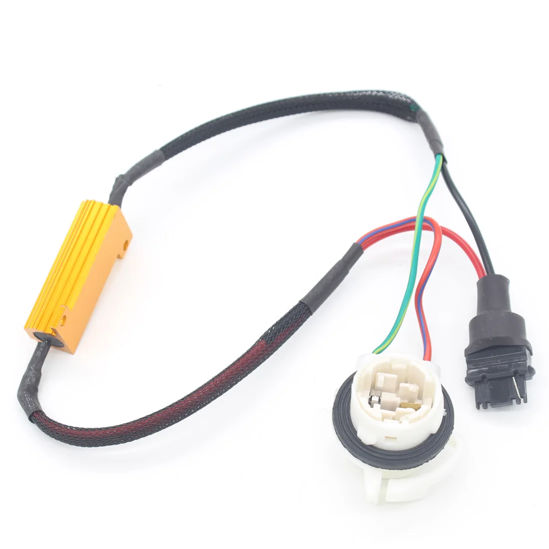 Car LED Fog Light Lamp Load Resistor Canbus Error Free Wiring Canceller Decoder H11 Car Styling