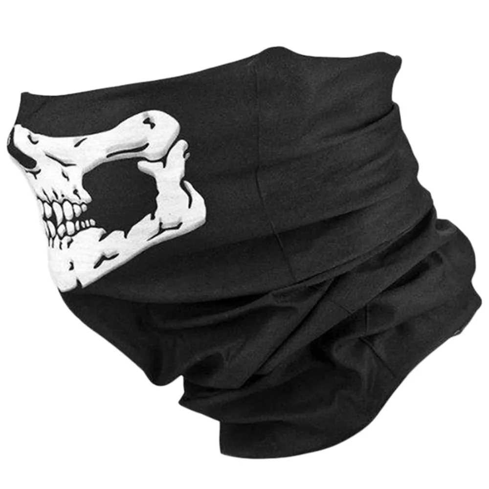 Skull Balaclava Traditional Face Head Mask Gator Black NWT Tactical