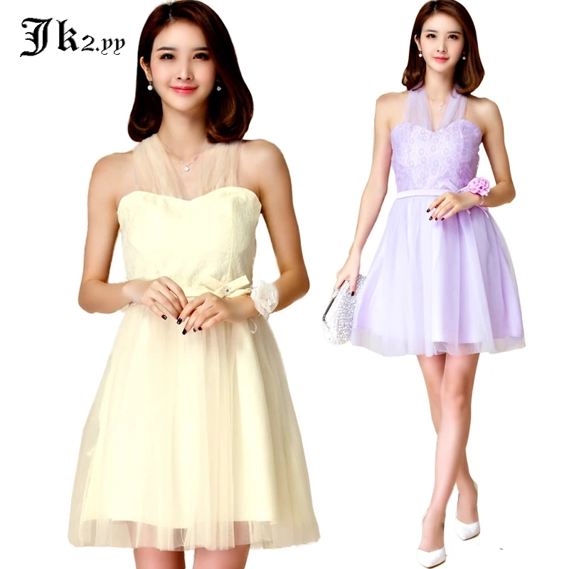 short mesh dress
