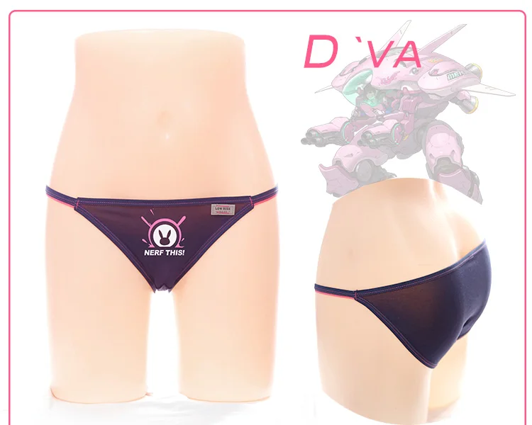 Hot Girl Game OW Underwear Cotton Thong Sexy Lingerie D.VA Widowmaker underwear Briefs Women's Cotton Tracer Genji Panties Hot Girl Game OW Underwear Cotton Thong Sexy Lingerie D.VA Widowmaker underwear Briefs Women's Cotton Tracer Genji Panties