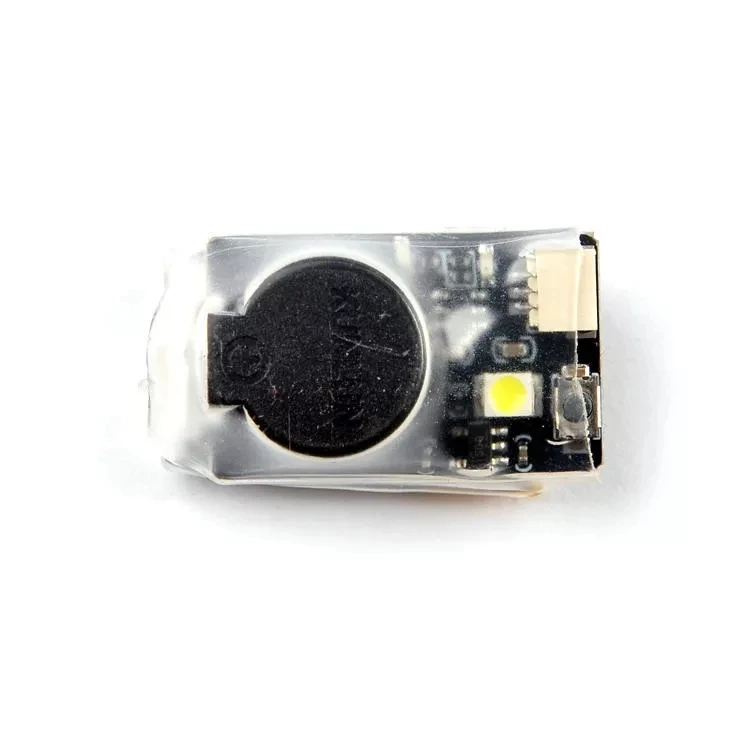 

Happymodel DT-B90 90dBi Finder Buzzer Alarm 4.5-9V Input Built-in Battery with LED Light for RC Drone