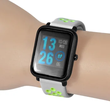 

Watch Band Strap Replacement Silicone Watchband for Xiaomi Huami Amazfit Youth Edition -Drop