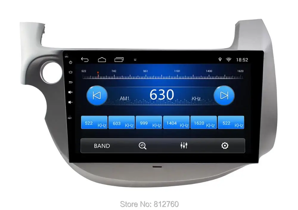 Top Nedehe 10.1" Android 8.0 Car DVD GPS for HONDA FIT JAZZ 2007 2008 2009 2010 2012 2013 car radio video player Capacitive screen 4