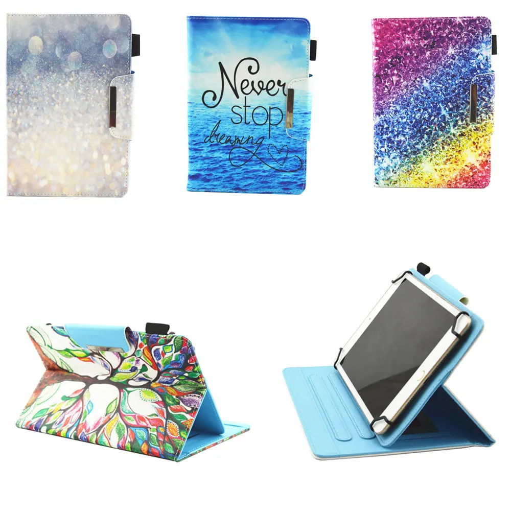 

PU Leather Cute Flip Case For Teclast x98 plus ii Master T10 10.1" P10 Octa Core P98 Air iii Pro 9.7 inch Universal Tablet Cases