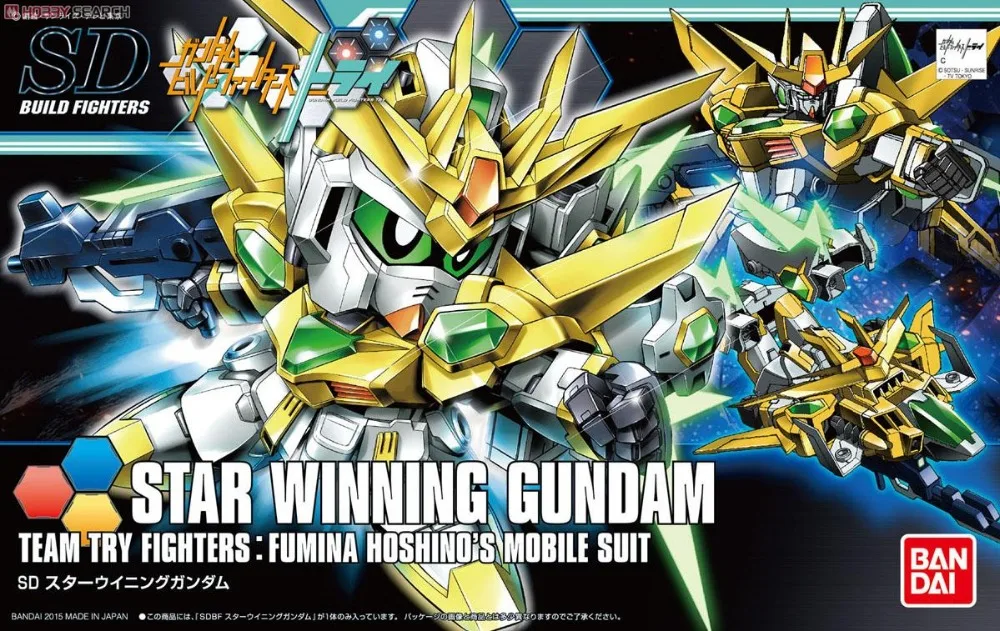 

1PCS Bandai HG Build Fighters HGBF 030 1/144 Star Winning Gundam Mobile Suit Assembly Model Kits Anime action figure Gunpla