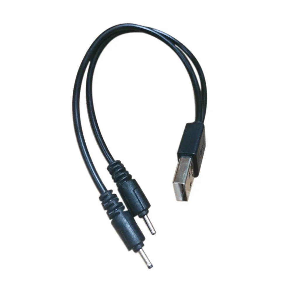 20 см i7S Bluetooth гарнитура зарядное устройство кабель USB к 2DC2. 0 мм кабель питания адаптер DC 5 в питание Зарядка для I7S наушники обеспечивает