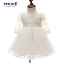 Newborn Baby Girl Christening Gown Infant Girl's White Princess Lace Baptism Dress Toddler Baby Girl Chiffon Dresses new arrival white ivory satin silk lace baby girl christening gowns newborn formal baptism robe long dress with bonnet