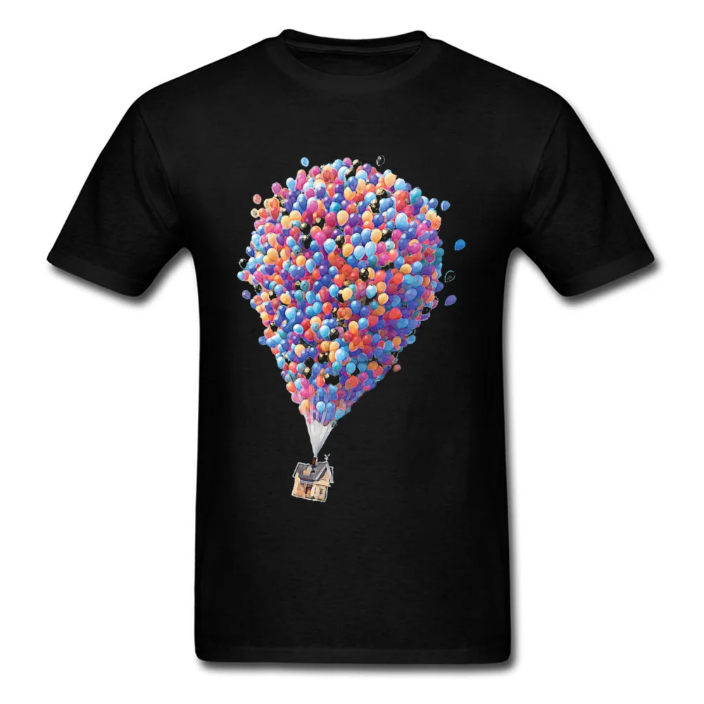 Balloon Dream T-Shirt 2019 Newest Men's Short Sleeve Crewneck Tops T Shirt 100% Cotton Mens Europe Clothing Shirts |